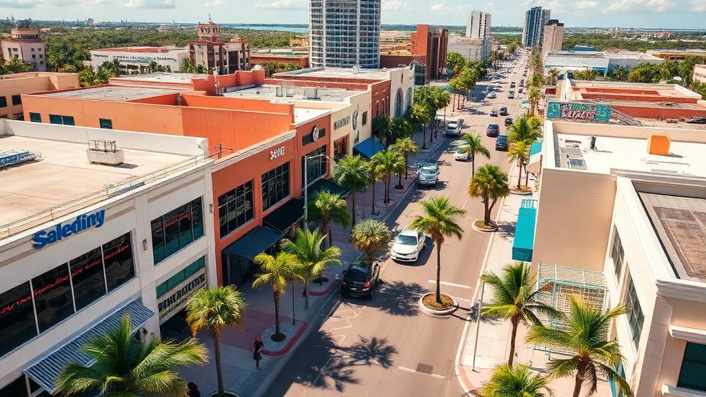 Miami commercial real estate district — choosing the right broker for this market