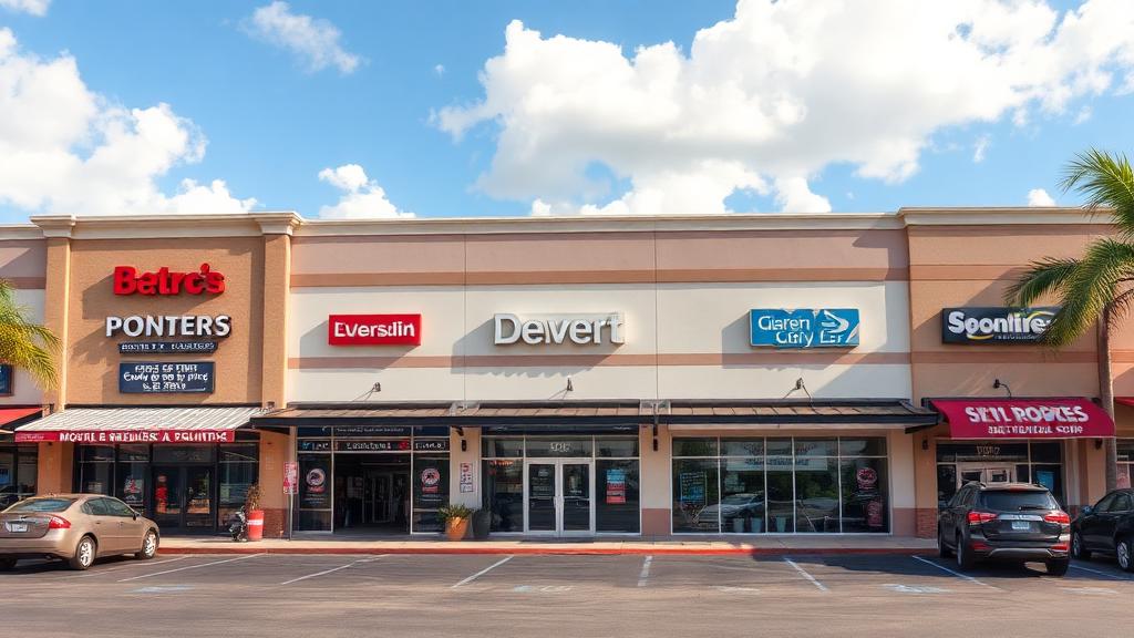 Retail shopping center properties in Miami — commercial real estate agents specializing in retail