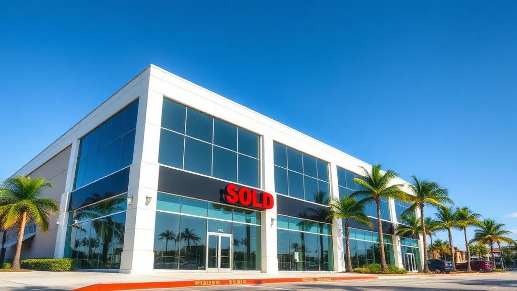 Steps to selling a commercial building with an agent in Miami — sold commercial property